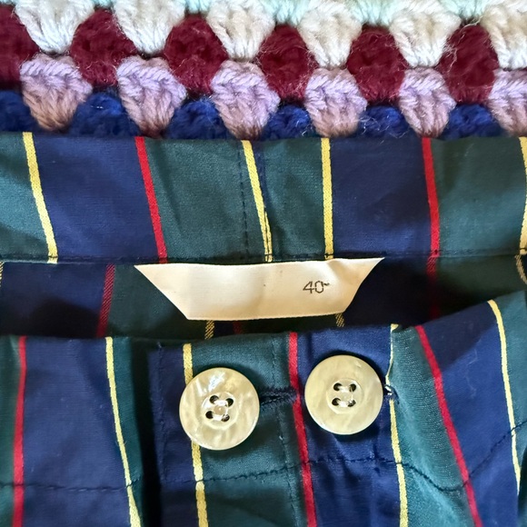 NWOT Derek Rose Men's Wellington Striped Cotton Pajama Set - size 40 - medium - Picture 12 of 15